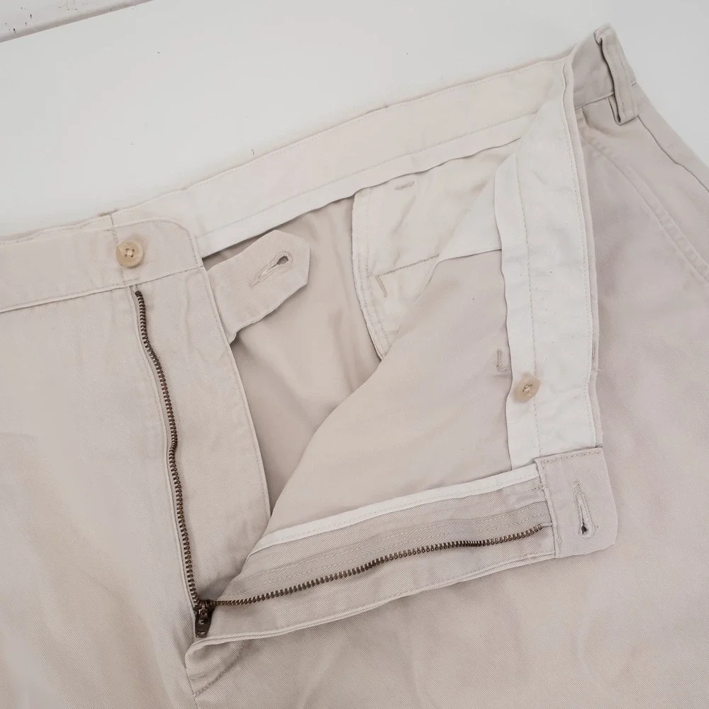 Polo Ralph Lauren Chino Shorts Mens 50 Big Tan Classic Fit Cotton Twill FITS 49